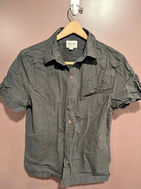 Devil-Dog Dungarees Short Sleeve Shirt Black Size Small